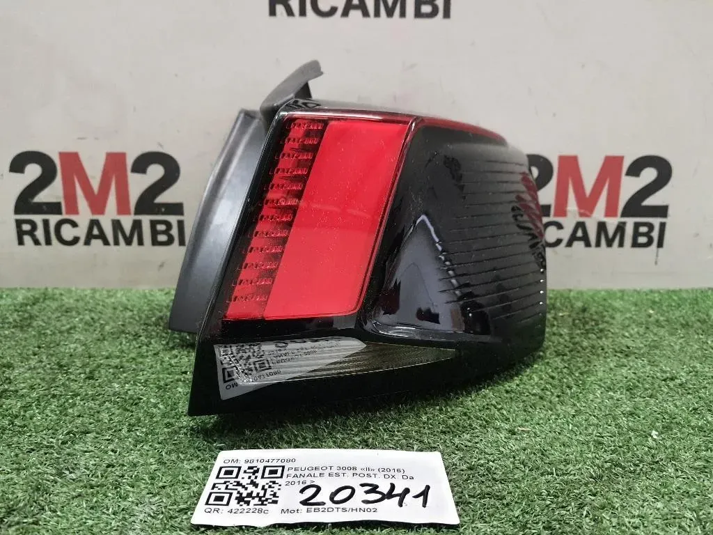Fanale EST POST DX 9810477080 Peugeot 3008 II 2016