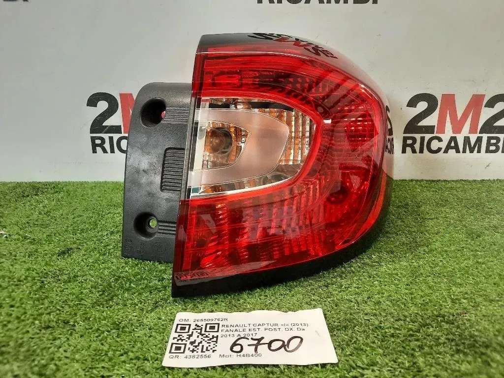 Fanale EST POST DX 265509762R Renault Captur I 2013