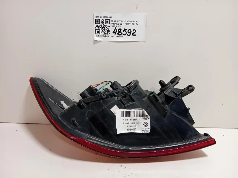 Fanale EST POST DX 265509846R Renault CLIO IV 2016