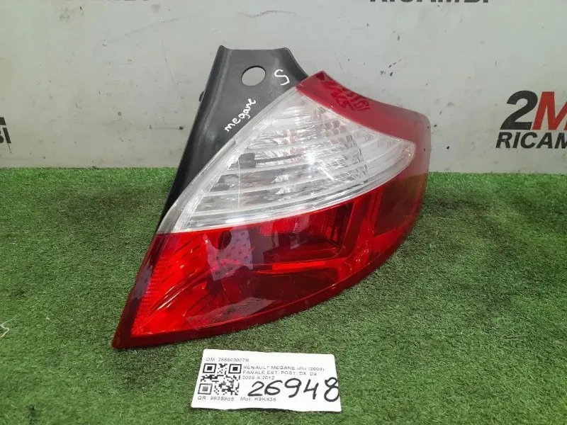 Fanale EST POST DX 265500007R Renault Mégane III 2009