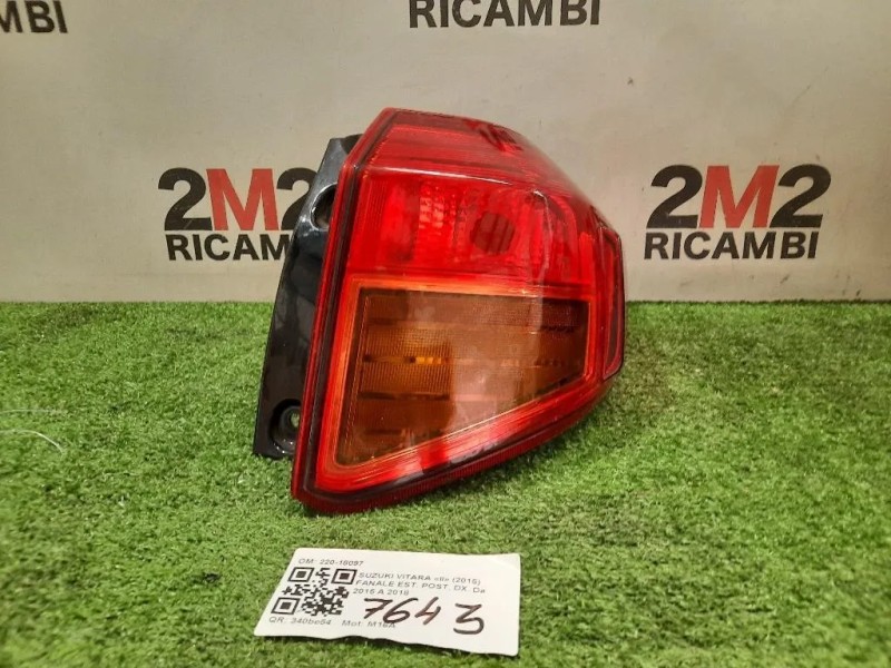 Fanale EST POST DX 220-18097 Suzuki Vitara II 2015