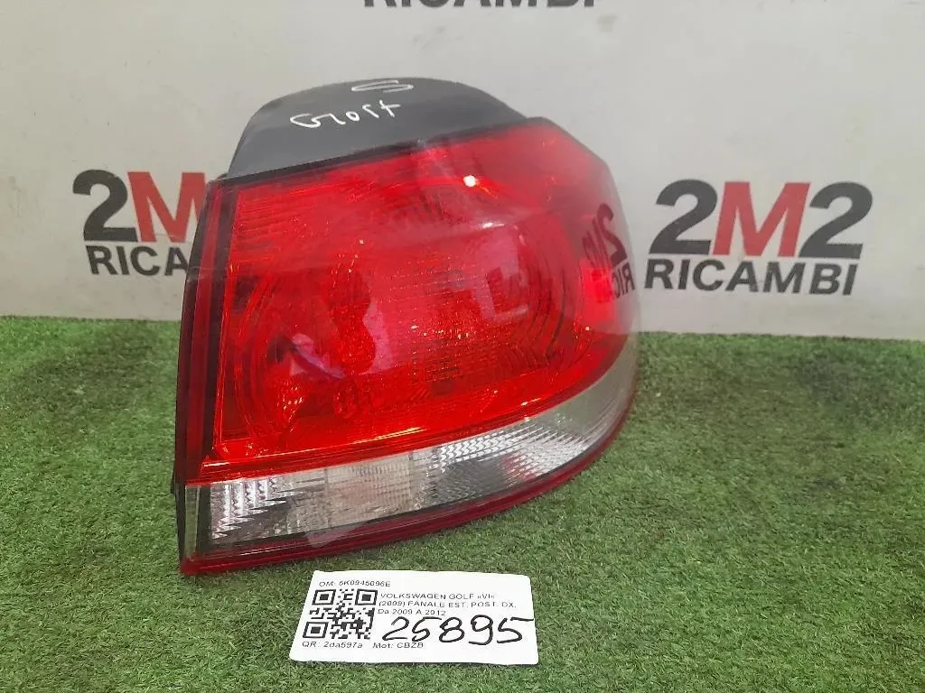 Fanale EST POST DX 5K0945096E Volkswagen GOLF VI 2009