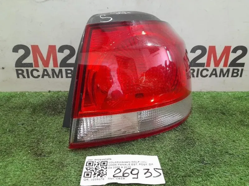 Fanale EST POST DX 5K0945096E Volkswagen GOLF VI 2009