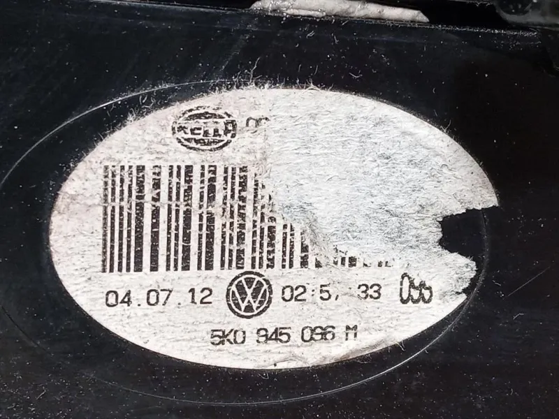 Fanale EST POST DX 5K0945258 Volkswagen GOLF VI 2009