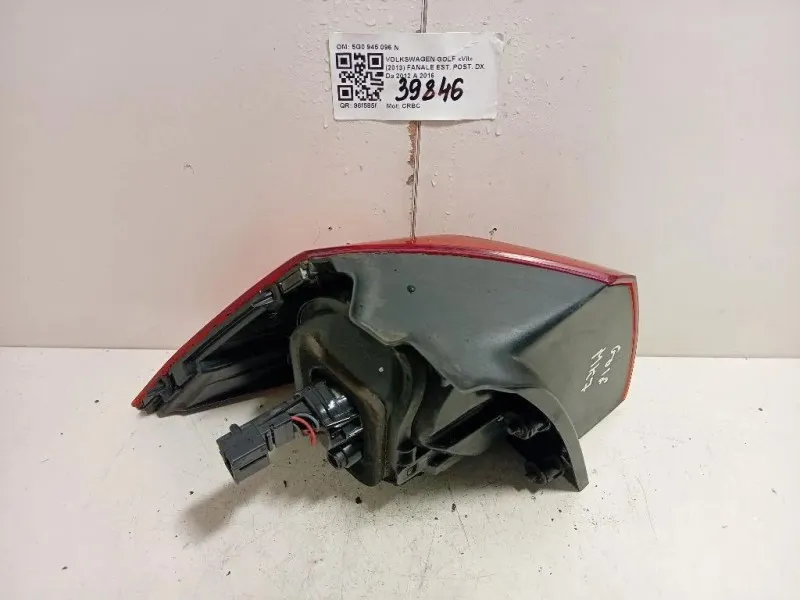 Fanale EST POST DX 5G0 945 096 N Volkswagen GOLF VII 2013