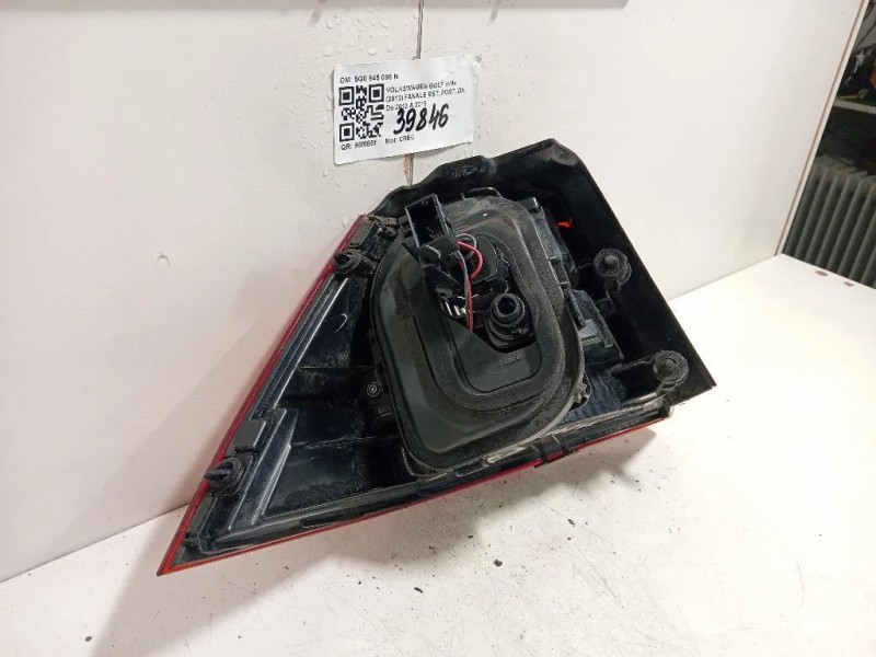 Fanale EST POST DX 5G0 945 096 N Volkswagen GOLF VII 2013