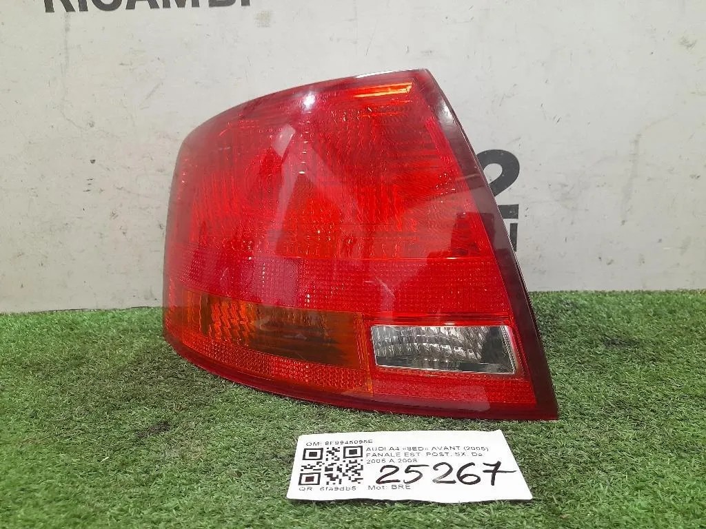 Fanale EST POST SX 8E9945095E Audi A4 8ED Avant 2005