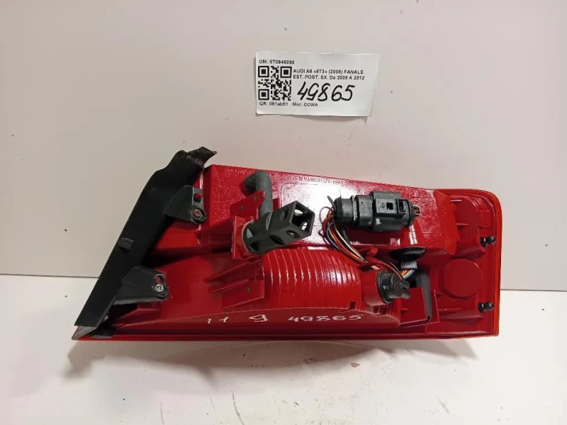 Fanale EST POST SX 8T0945095 Audi A5 8T3 2008